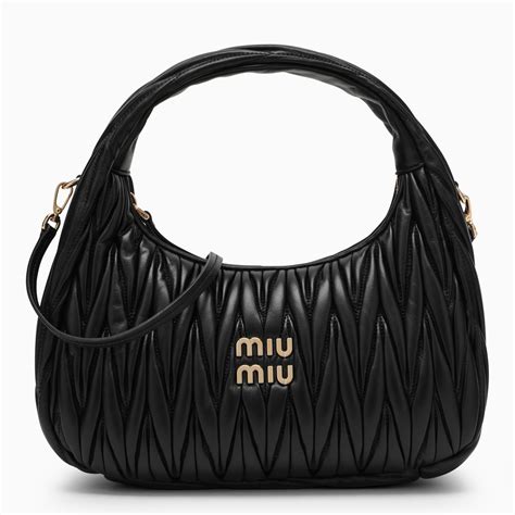 miu miu handtasche schwarz angebote|miumiu tasche damen.